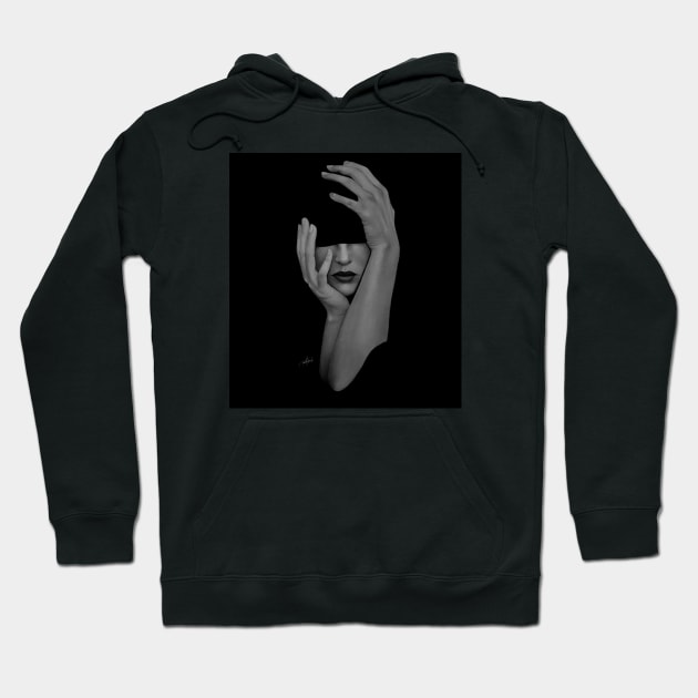 Stuck in the Void Hoodie by Paul Draw
